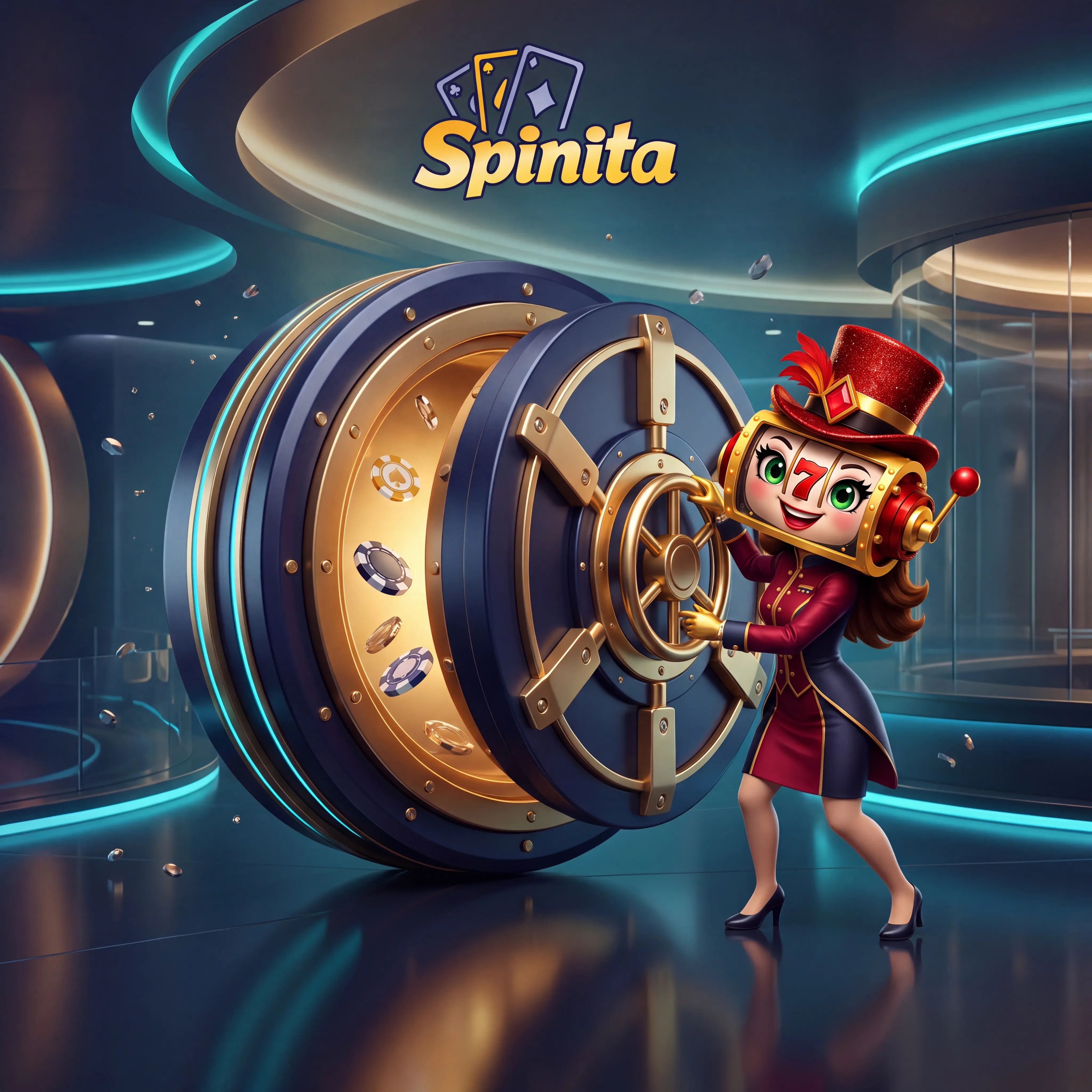 Spinita jackpot vault artwork