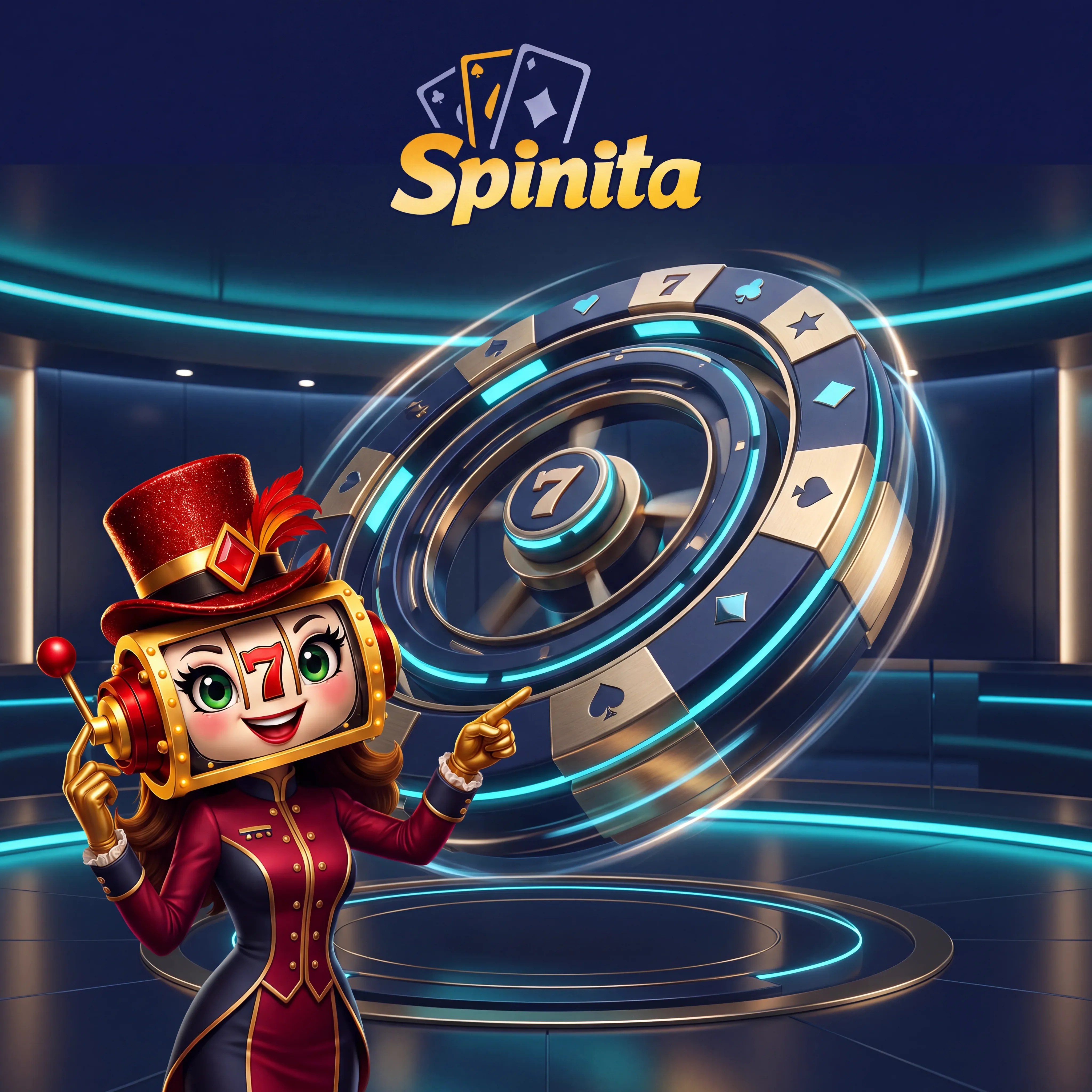 Spinita mobile spin engine artwork